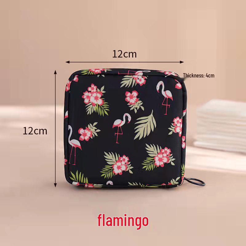 

Portable Large-Capacity Menstrual Pad Storage Pouch for Students 12*12*4 cm