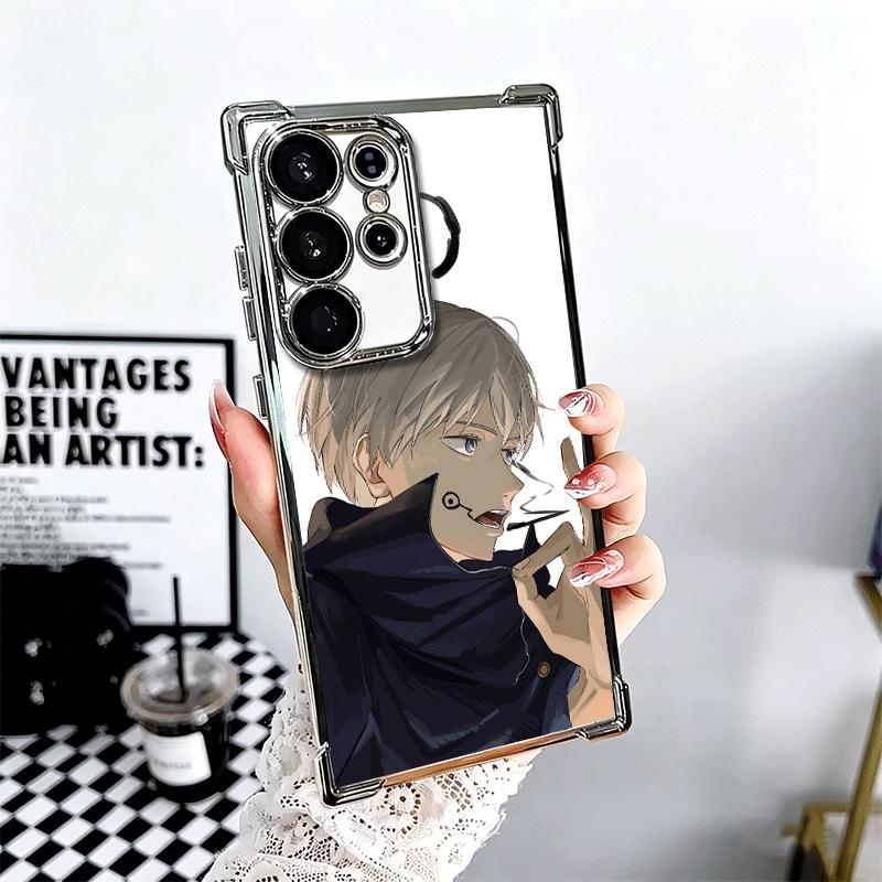 Anime Inumaki Toge JUJUSU Beschichtetes Handyhülle Für Samsung Galaxy S24 S25 FE S26 Edge S23 Ultra S22 S21 Plus S20 Sturzfest Airbag