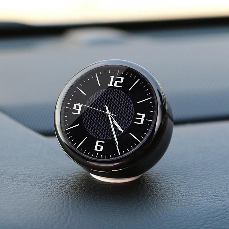 For General Purpose Clock For Car Dashboard Illuminated Dashboard Decor Tiny Car Interior Clock Automotive Interior Accessories