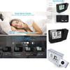 Projection Digital Alarm Clock With Humidity And Moon Phase For Bedroom And Office Spaces