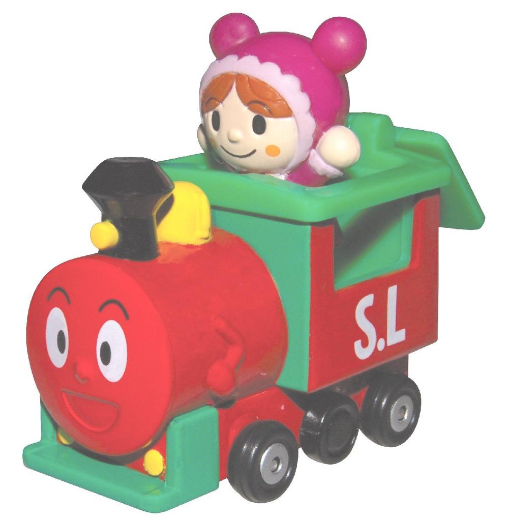 Anpanman Museum Series GOGO Mini Car SL Man and Akachanman