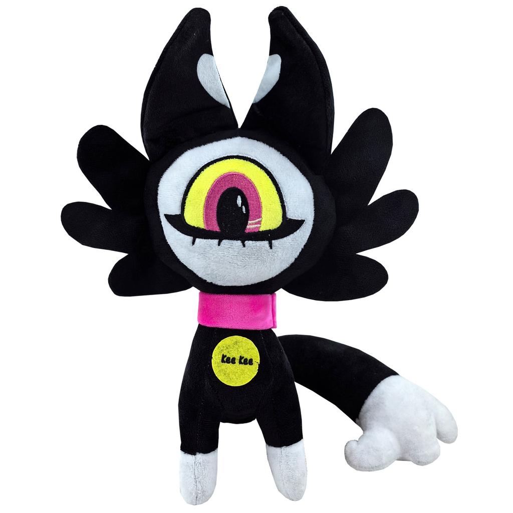 Cartoon Hazbine Moxxie Knolastname Plushy Soft Buddies Hotel Keekee Demon Cat Snuggly Buddy Adornment Bolster Natal Day Keepsakes