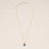 [KOAI] Lapis Lazuli December Birthstone Moon Necklace 14K Gold 925 Silver Chain Women's