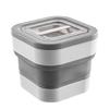 Compact Collapsible Pet Food Container Pet Food Bin with Magnetic Lid