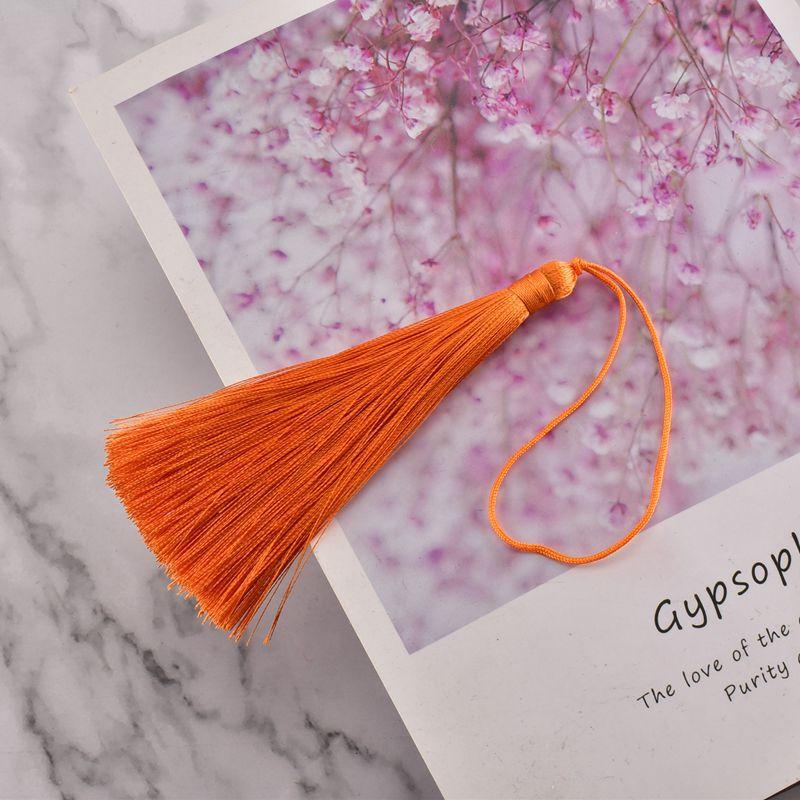 10CM Ice Silk Tassel Tassels Ancient Style Sachet Fan Pendant Bookmark Pendant Ear Diy Handmade Material Fringe Trim