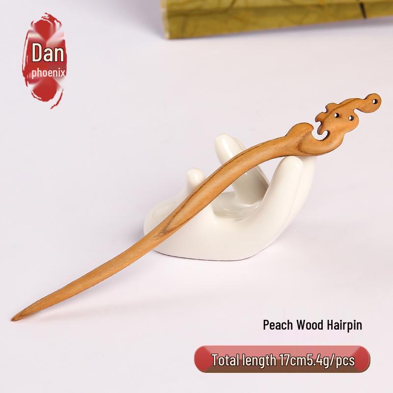 Fermacapelli Serpente Lin Spirit 2025: Nuovo Accessorio per Capelli Legno di Sandalo per Acconciature Raccolte in Stile Antico