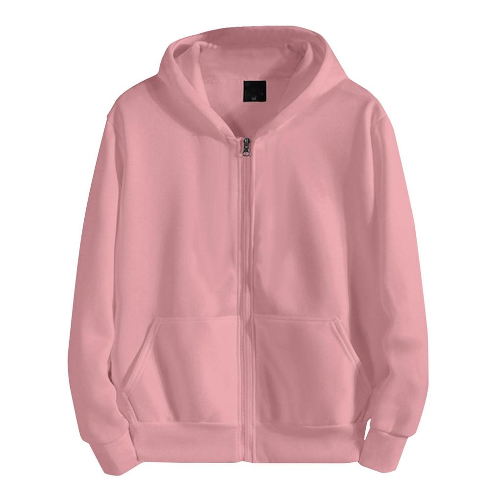 Autumn And Winter Cardigan Zipper Hooded Sweater Men'S Long-Sleeved Jacket Casual Sports Loose Top