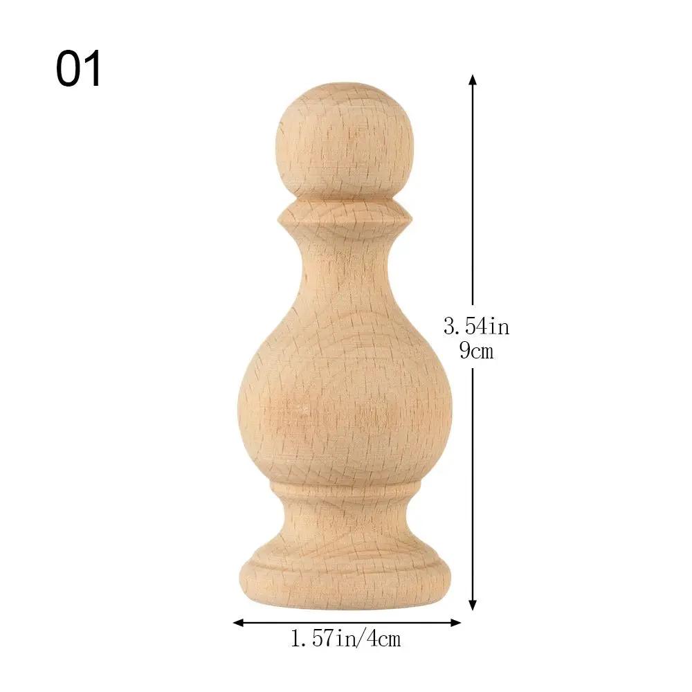 High Quality European Style Solid Wood Carved Furniture Foot Legs Cabinet Seat Feets Vintage Home Decor Decoration Accessories