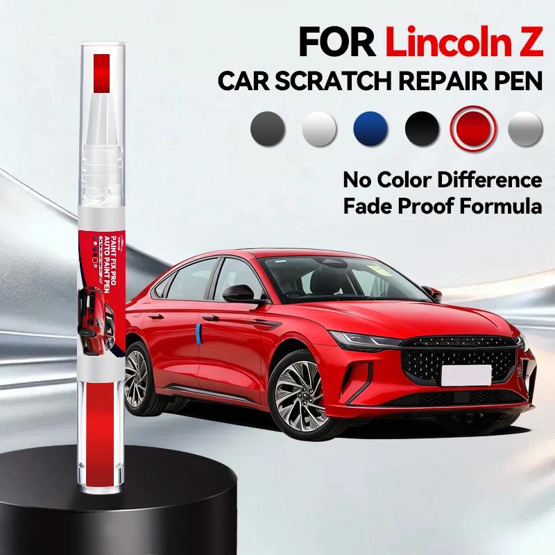 Car Dedicated For Lincoln Z Car Paint Repair Pen Touch Up Scratch Remover DIY Auto Accessories Black Brown White Blue Red Gray