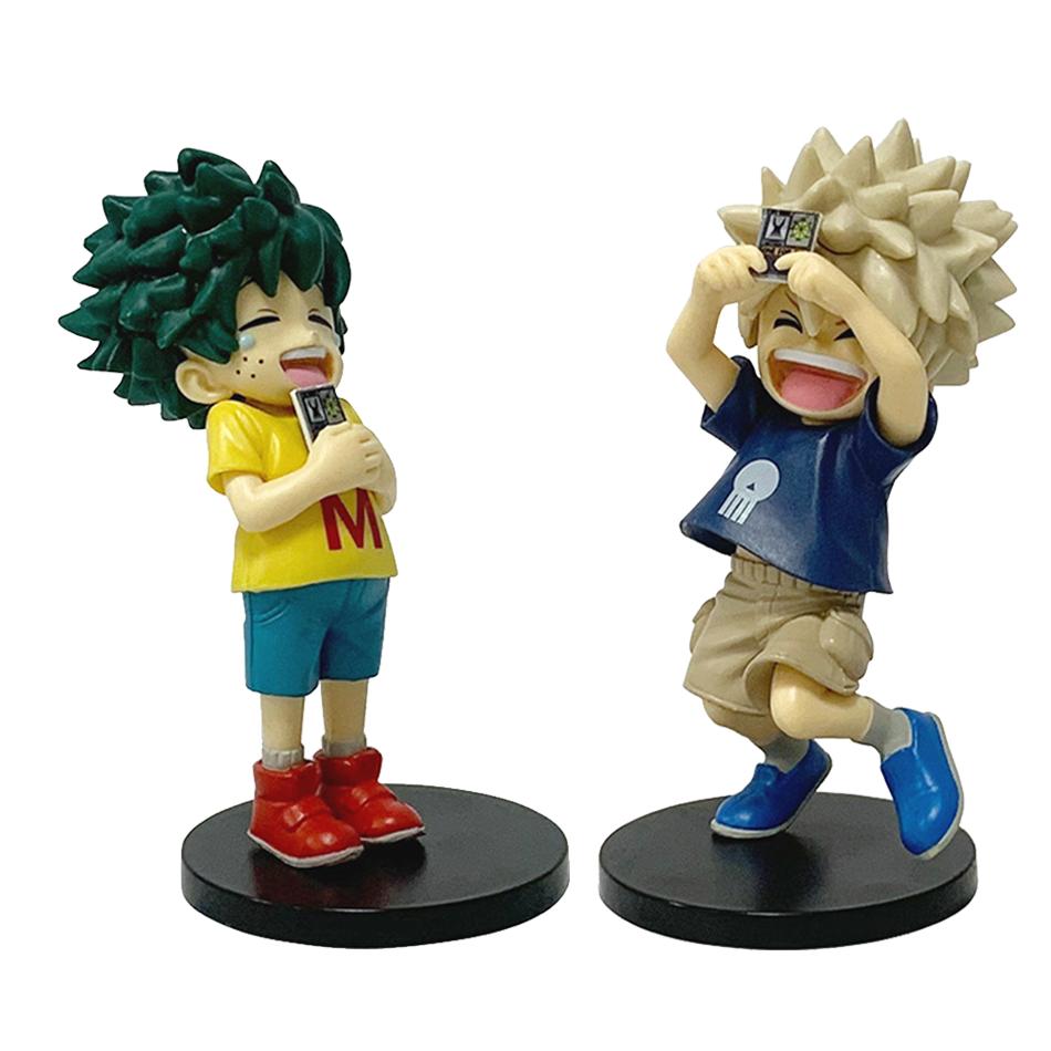 Bestseller In Stock My Hero Academia Childhood Izuku Midoriya Childhood Katsuki Bakugo Figure Model Decoration Doll Boys' Gift