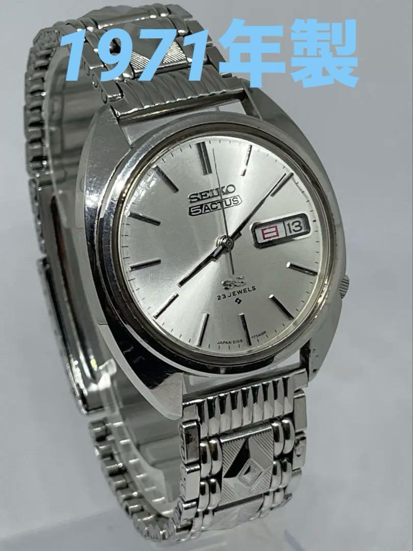 

[Б/У] Винтажные автоматические часы Seiko 5 Actus 6106-7003 с 23 камнями из 1970-х годов