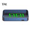 Vehicle Monitoring System Car HUD, Heads-up Display for Cars, GPS Speedometer with Dual Chip 10Hz Speed Reading Truck Refresh, KMH/MPH Plug-and-Play,