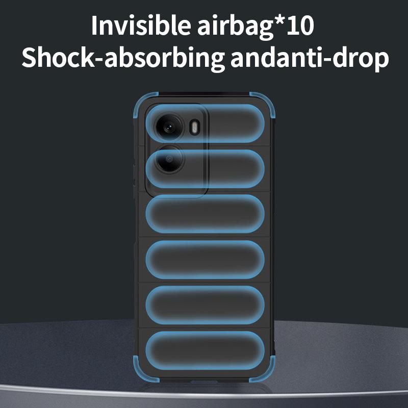 Coque de téléphone Xiaomi Poco M7 4G/M7 Plus, Coque de téléphone souple en TPU antichoc pour Xiaomi Poco M7 4G/M7 Plus