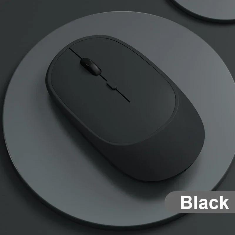 Mute Mice USB Rechargeable Mouse Gamer Dual Modes Bluetooth-compatible 2.4G Wireless Mouse For Laptop Pad Tablet Macbook Mause