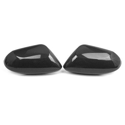 Door Rearview Mirror Cover Cap 2pcs Replacement for Corolla 2020-2023 Carbon Fiber OEM: