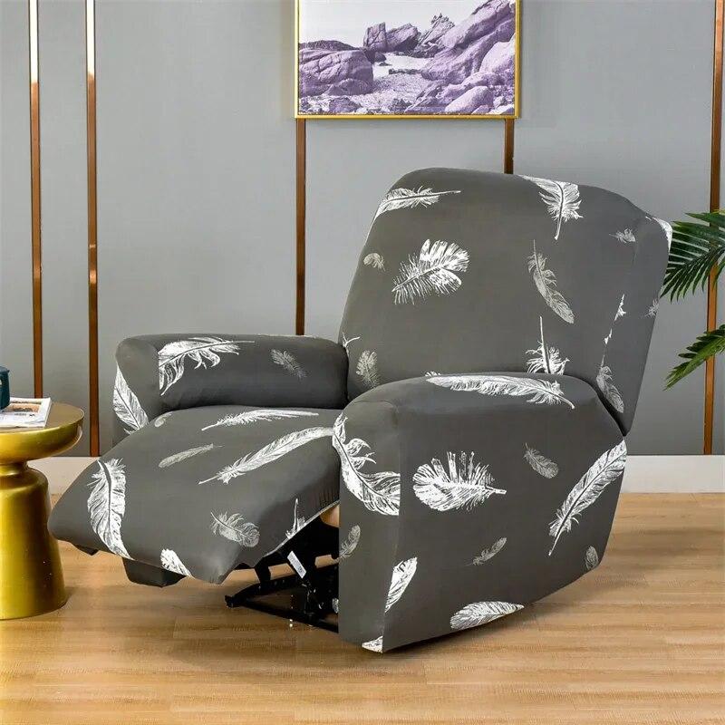 Spandex Recliner Chair Cover Lazy Boy Recliner Sofa Covers High Stretch Slipcover 1 Seater Sofa Cover for Living Room Home Decor