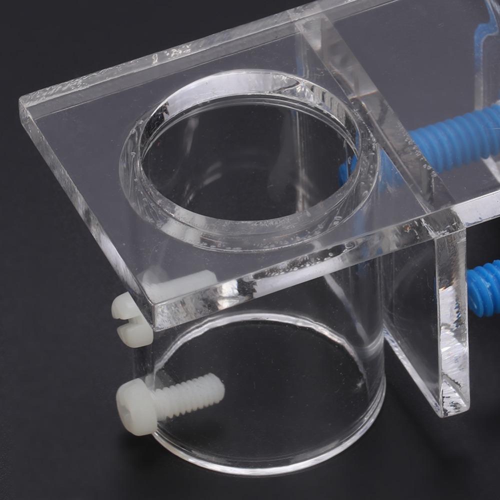 Acryl Weichschlauch Halterung Langlebiger Wasserrohr Halter Acryl Wasserrohr Halterung Aquarium