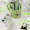 Panda Erasable Gel Pen Set 0.5mm Blue Friction pen for writing School Office supplies Kawaii Cute Korean Stationery