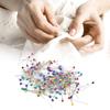 600Pcs 38MM Positioning Pins Colorful Fabric Pins Handmade Tool Craft Pins Clothing Cutting