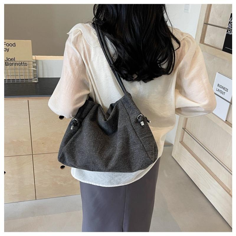 Denim Casual Shoulder Bags 2025 New Hundred Bags Women Armpit Tote Bag
