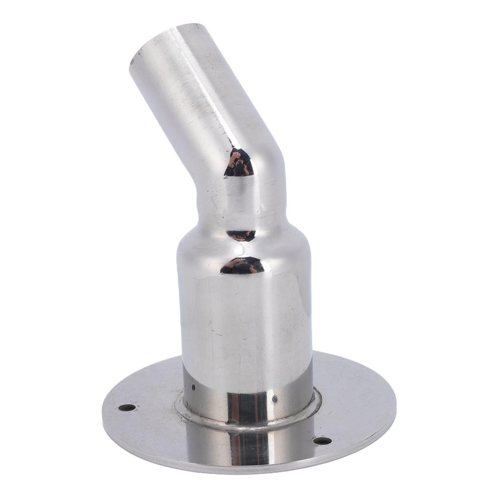 Thru Hull Tube Fitting Bend 316 Stainless Steel Derv Heater Pipe Thru Wall Fitting for 24mm Tubes