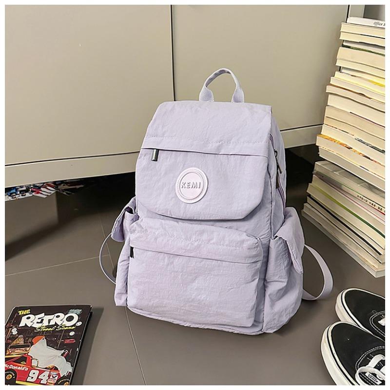 School Bag New High Value Retro Fresh Backpack Women Light Travel Spring Outing Mountaineering Large Capacity Backpack