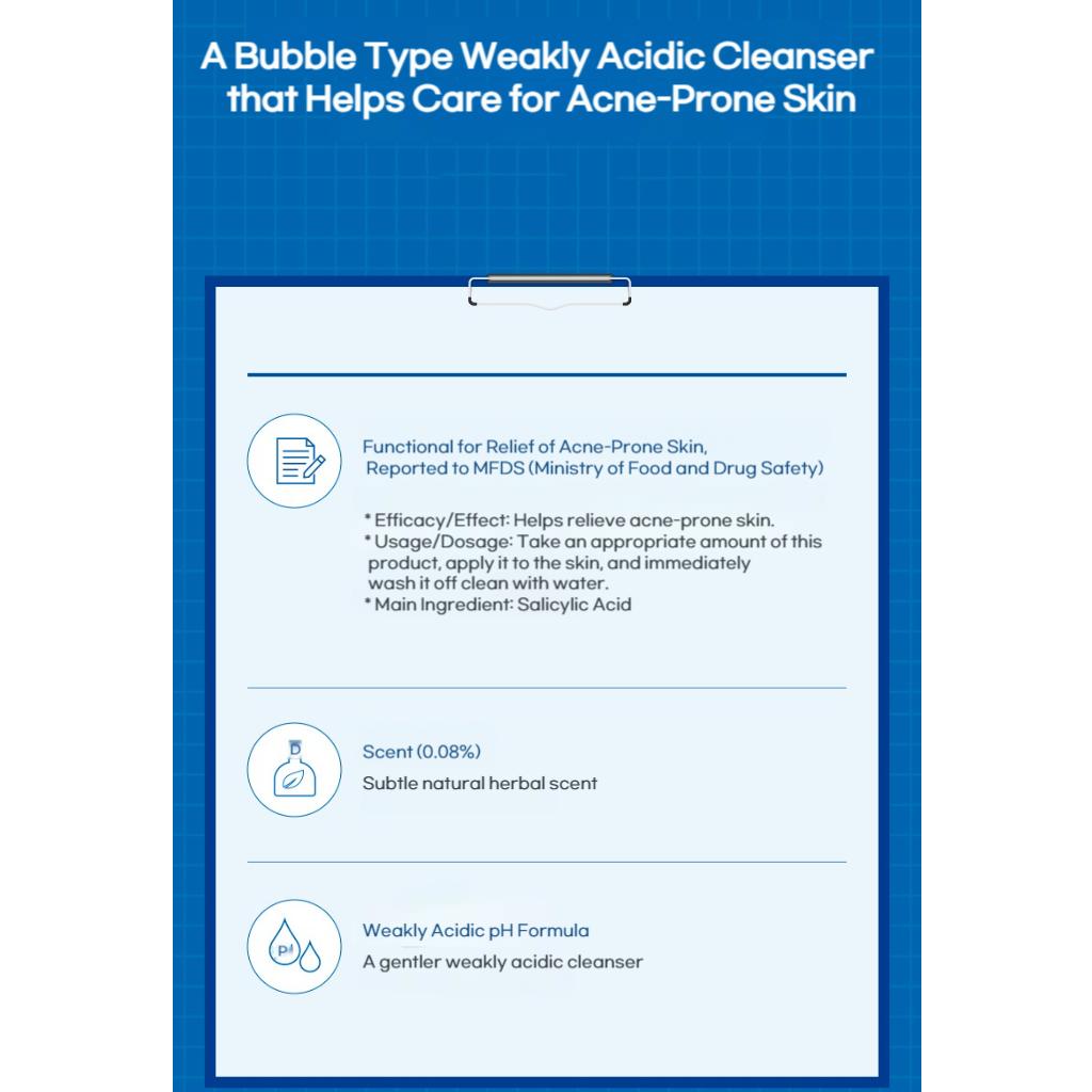 Dr. Belmeur Amino Clear Bubble Skummande Rengöring 150ml