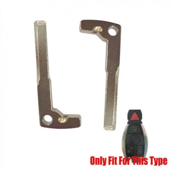

2PCS Car Replacement Smart Remote Car Fob Uncut Key ert For Mercedes Benz