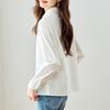 Lapel Embroidered Shirt for Women In Spring New Style Commuting Korean Loose Cotton Top for Women