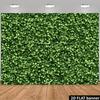 2D Artificial Green Foliage Wall Backdrop for Nature Lover and Content Creation