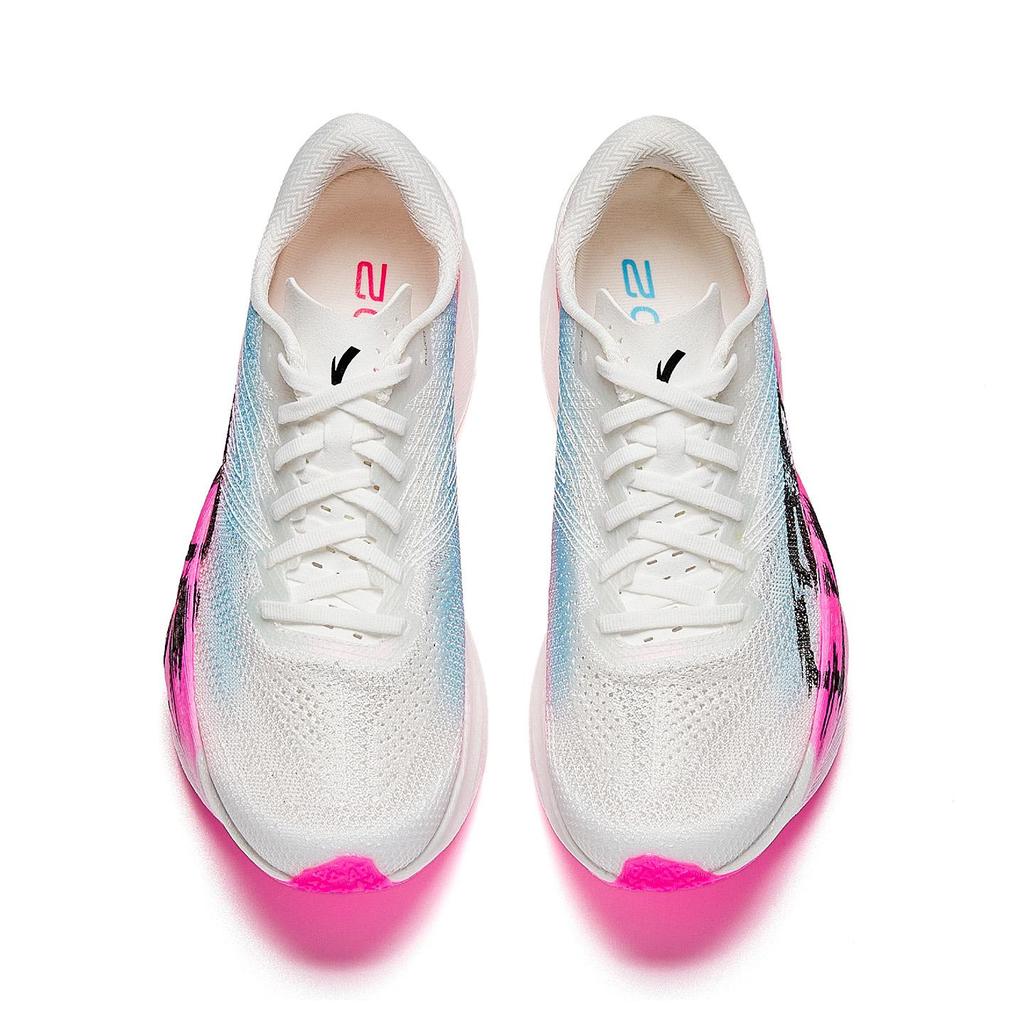 Anta Women Cloud Running Cushioning Shoes Pink White 922615588-3