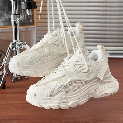 Men Casual Shoes Light Tenis Walking Sneakers Comfort Breathable Masculino Zapatillas Hombre Thick Sole Non-slip Running Shoes