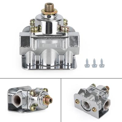 Carburetor Fuel Pressure Regulator For Holley 12-803 2 Port 4 1/2 To 9 PSI