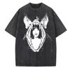 Hades Melanie Martinez Tour Album Tshirt Vintage Washed Summer ONeck Short Sleeve T Shirt
