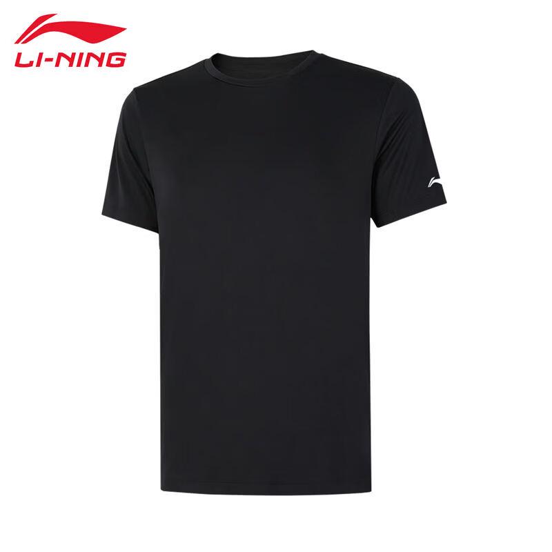 LI-NING Men s Quick-Dry Breathable Short-Sleeve T-Shirt L