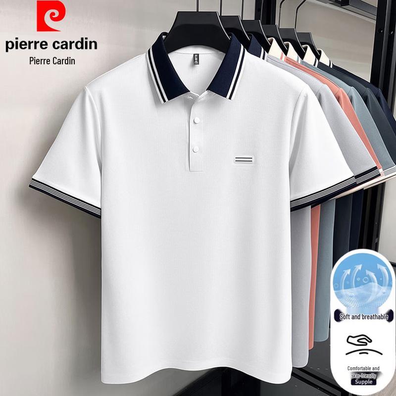 Pierre Cardin Men's Summer Breathable Polo T-Shirt