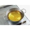 Yoshikawa Tempura Pot, 24cm, 2.6L, Stainless Steel, Induction and Gas Compatible, Gogi, Made In Japan, Tsubame-Sanjo, YJ2555