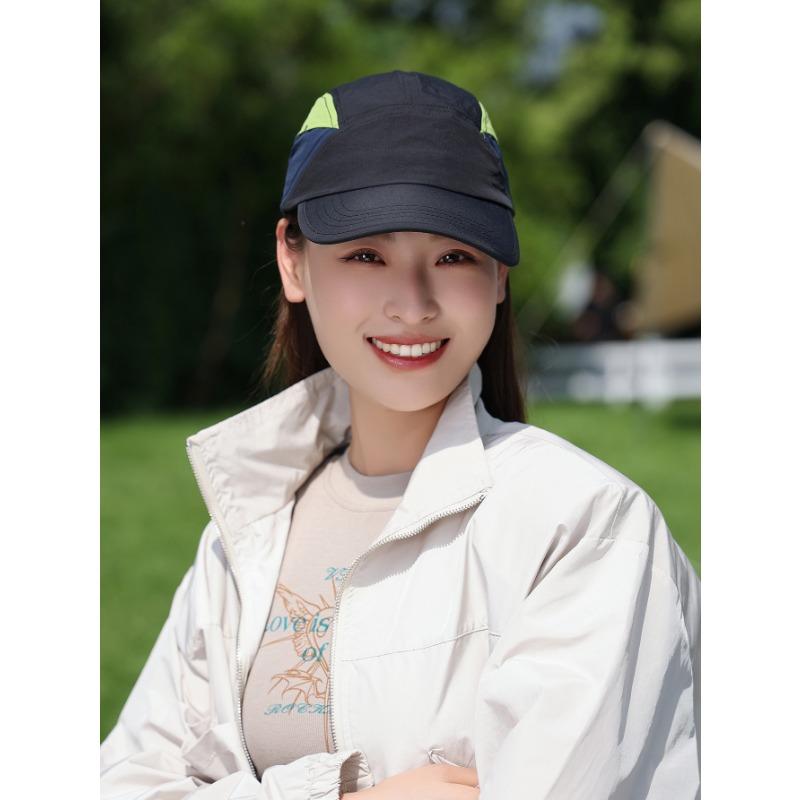 

Sports cap Summer quick-drying breathable recreational baseball cap Outdoor mountaineering camping Hiking running cap Thin baseball cap Adjustable чорний