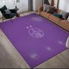 Újpest FC Flannel Pattern Square Carpet,Area Rug,Carpet Rug for Living Room Bedroom Sofa Playroom Decor,Non-slip Floor Mat