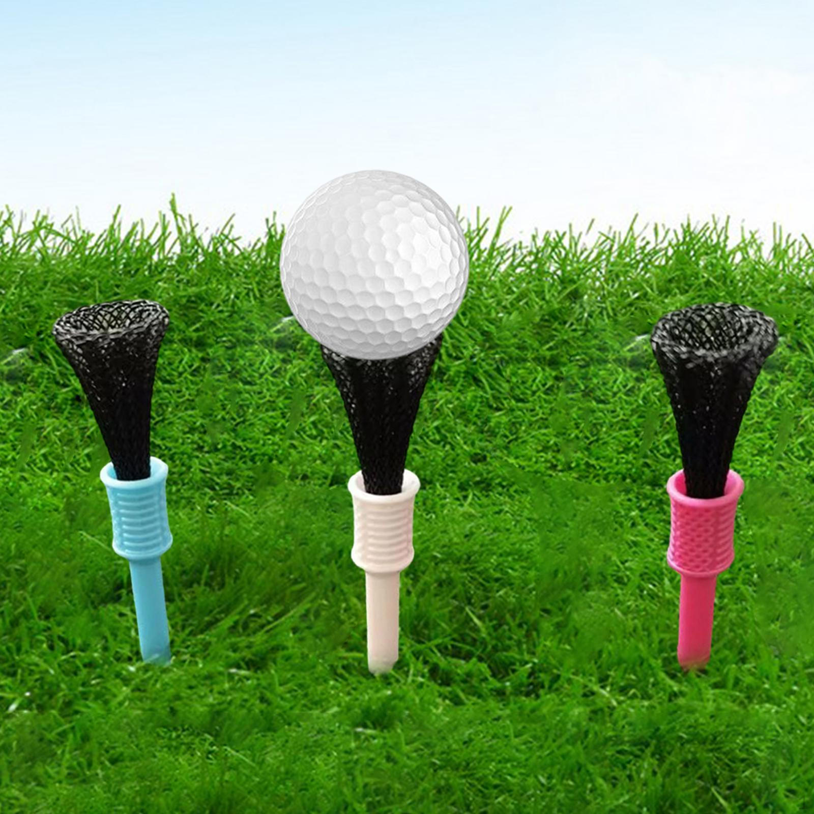 

3 Pieces Golf Tees Ball Holder Increases Distance Speed Golfing Supplies Practicing for Competition 8.3cm