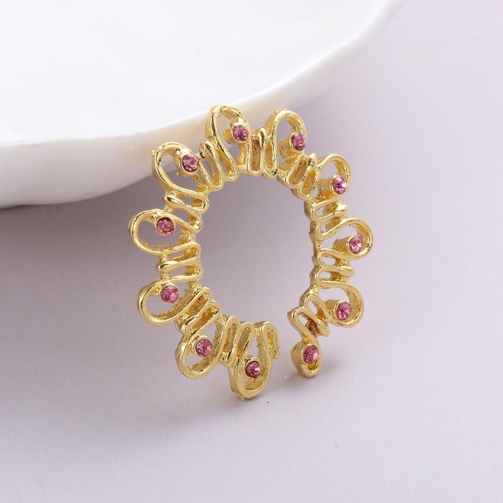 Non Piercing Sexy Nipple Clamp Electroplating Non Piercing Fake Nipple Ring  Woman