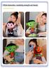 Halloween Plush Pumpkin, Vampire, and Skeleton Figures - Funny Decorative Pillow Set