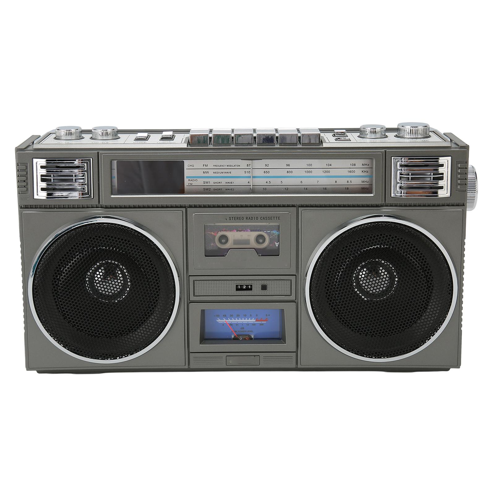 

Беспроводной Bluetooth-динамик, бас-стерео HiFi, многофункциональный USB-ретро-портативный Bluetooth-динамик с