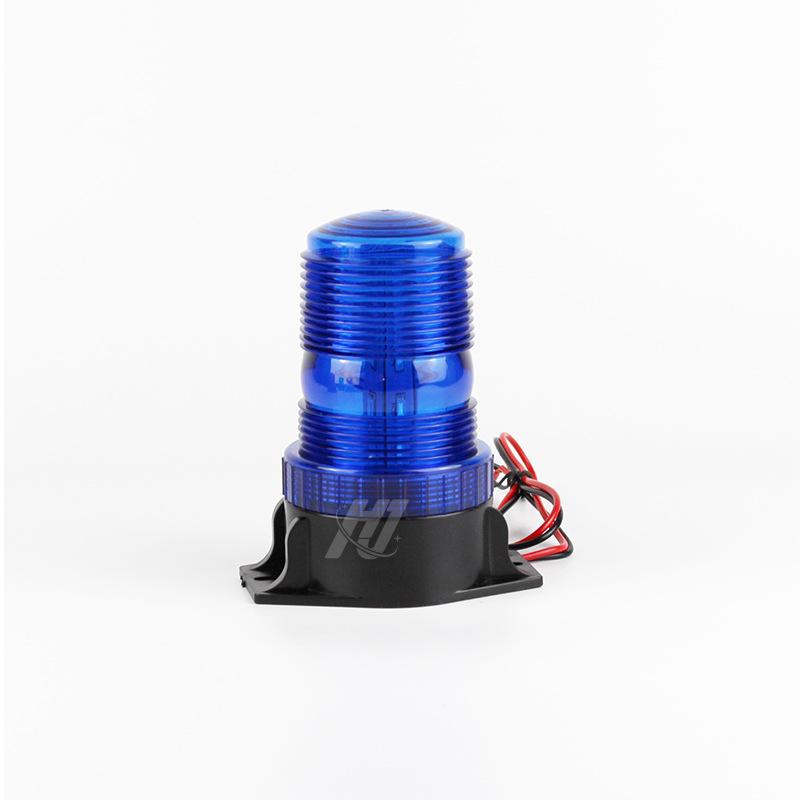 Forklift & Vehicle LED Warning Strobe Light, Yellow, 9-90V, for School Buses & Engineering Vehicles