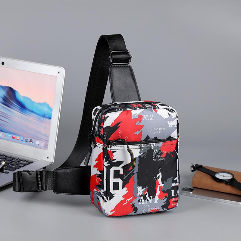 Men s Waist Packs Chest Bag Oxford Crossbody Bags For Men Fashion Men Travel Bag Backpacks Man Chest Shoulder Bags 16cmX20cmX7cm