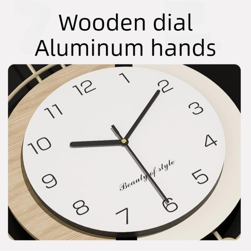 Decorative Wall Clock Modern Mural Wall Watch Luxury Aesthetic Pendulum Clocks Minimalist Silent Elegant Living Room Watches