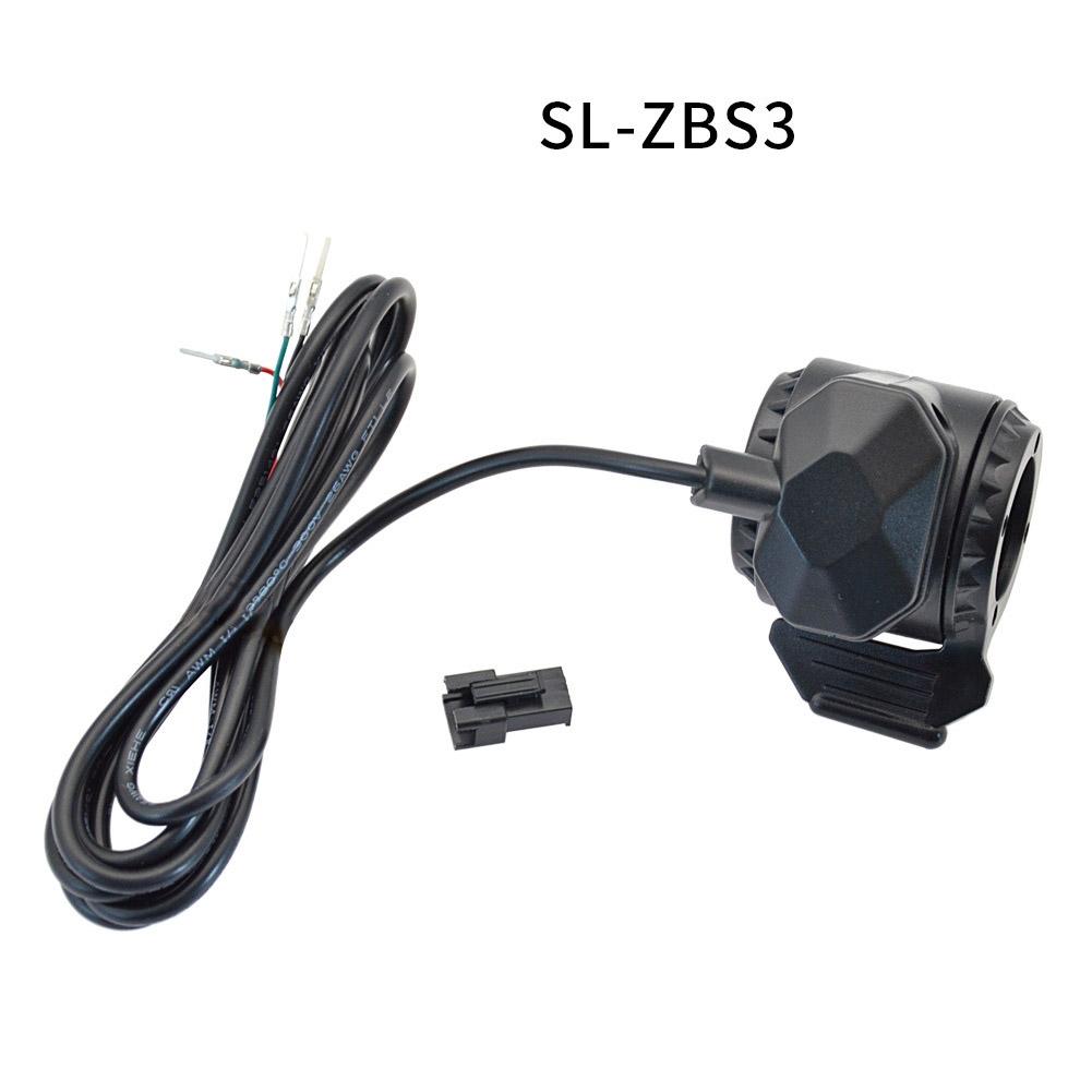 Part Thumb Throttle Accessory Black Connector Electric Bicycle