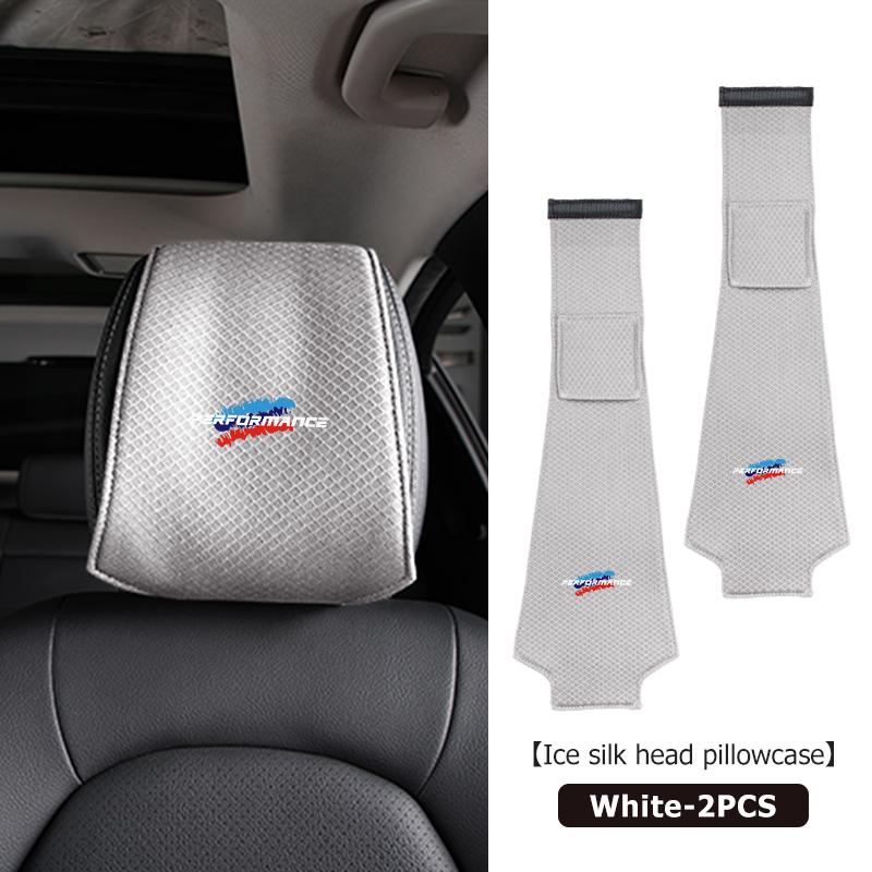 Car Seat Headrest Cover Cushion Neck Pillow Protector Pad For BMW 5 Series G30 G31 G32 G38 2021 2020 2019 2018 E46 E91