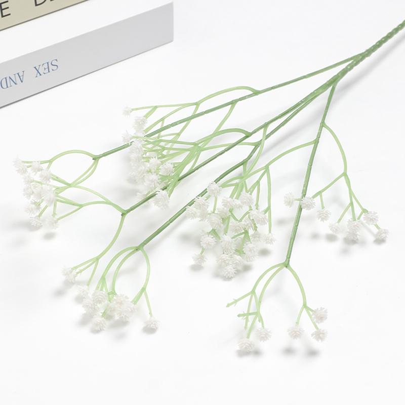 63cm Babies Breath Artificial Flowers Plastic Gypsophila Floral Bouquets for Home Room Decor Party Wedding Decoration Ornament