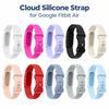 Water Resistant Sport Strap Lightweight Replacement Wristband for Google Fitbit Air Sleeping